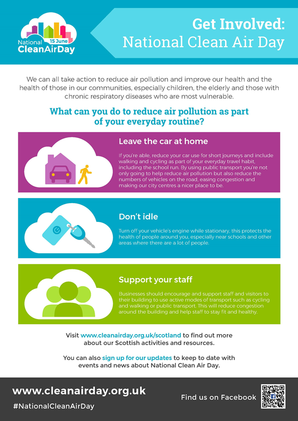 Clean Air Day Flyer