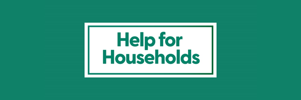 UK Government Help for Households logo