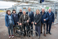 Official opening of new active travel route through Gourock train station