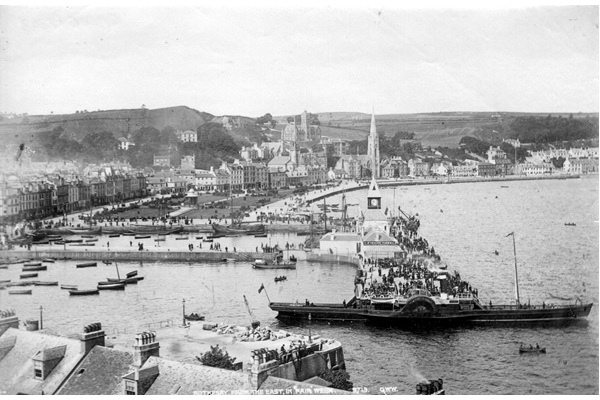 Rothesay from the East in Fair Week 1893 - Photographed by George Washington Wilson & Co. - Bromide print on paper - P2343 - © McLean Museum and Art Gallery, Greenock.