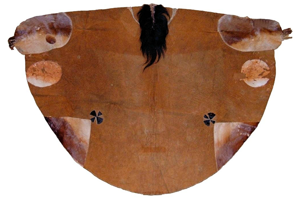 Woman's cloak made from antelope hide from South Africa - Early 20th century - 2005.78 ©McLean Museum and Art Gallery, Greenock.