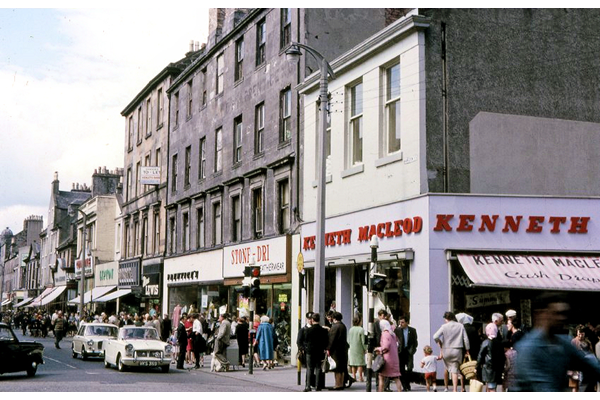 Hamilton Street, Greenock 1966 by Eugene Jean Méhat - Copyright McLean Museum and Art Gallery