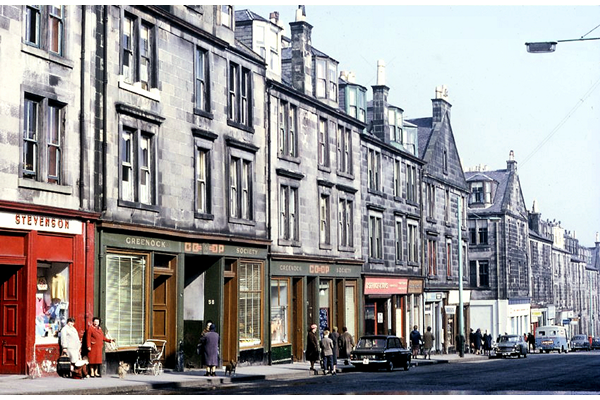 Lynedoch Street, Greenock 1968 by Eugene Jean Méhat - Copyright McLean Museum and Art Gallery