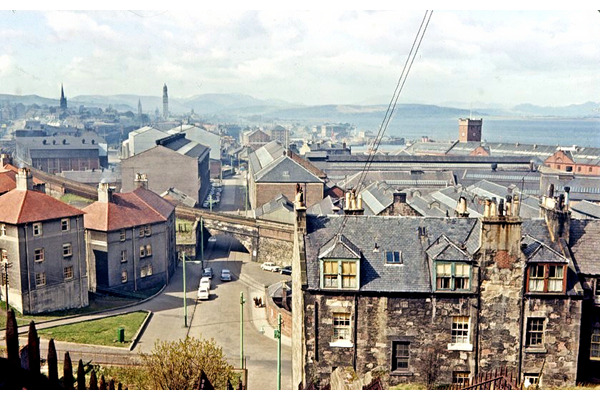 Arthur Street, Greenock 1965 by Eugene Jean Méhat - Copyright McLean Museum and Art Gallery