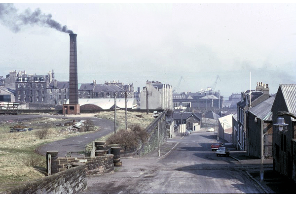 Dellingburn Street Greenock 1968 by Eugene Jean Méhat - Copyright McLean Museum and Art Gallery