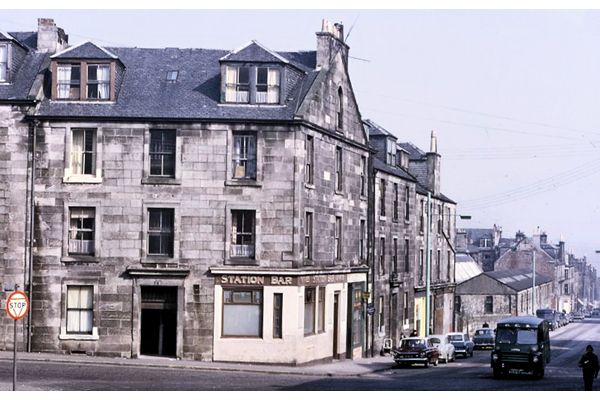 Corner of Lynedoch Street and Drumfrochar Road, Greenock by Eugene Jean Méhat - Copyright McLean Museum and Art Gallery