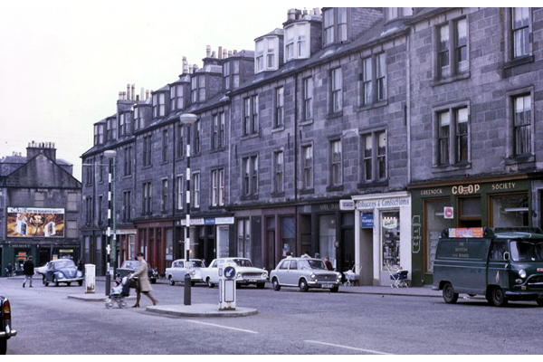 Regent Street, Greenock 1968 by Eugene Jean Méhat - Copyright McLean Museum and Art Gallery