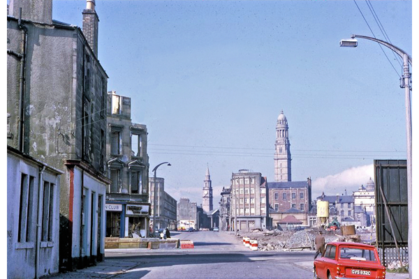 Cathcart Street, Greenock 1968 by Eugene Jean Méhat - Copyright McLean Museum and Art Gallery