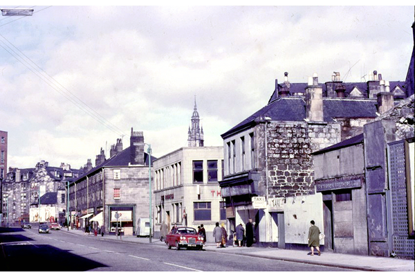 High Street, Greenock 1968 by Eugene Jean Méhat - Copyright McLean Museum and Art Gallery