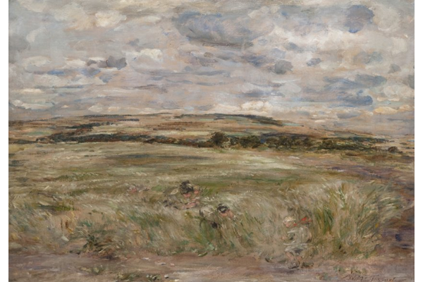 The Wind among the Grass - Oil on canvas - 84 x 124 cm  - 1894 - 1977.985  © McLean Museum and Art Gallery, Greenock