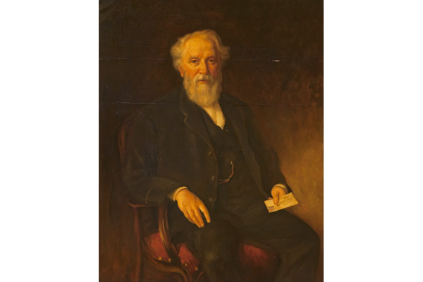 James Morton (1822-1890), Provost of Greenock, 1868-1871 by James Irvine (1833-1899) - 1883 - Oil on canvas - 125 x 100 cm  - 1992.17 - © McLean Museum and Art Gallery, Greenock