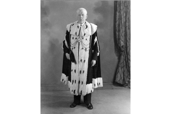 John Porter (1885-1956), Provost of Greenock 1955-1956 - Bromide print on paper - R27336.9 - ©McLean Museum and Art Gallery, Greenock