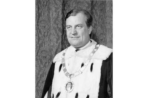 William Riddell (1927-1971), Provost of Greenock 1968-1971 - Bromide print - R27336.21 - ©McLean Museum and Art Gallery, Greenock