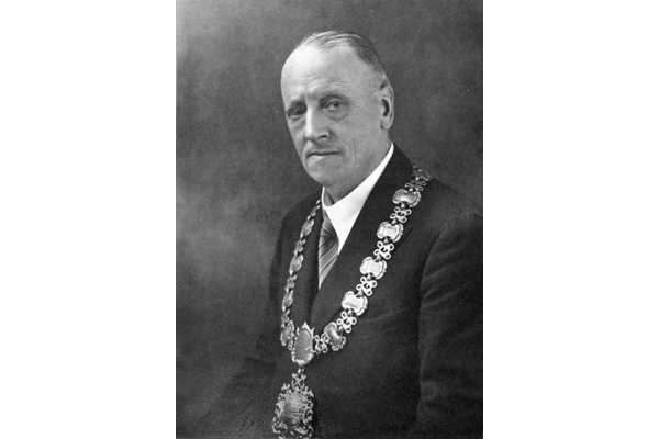 William C. Wood (d 1937), Provost of Gourock 1935-1937 - Bromide print on paper - R27335.24  - ©McLean Museum and Art Gallery, Greenock