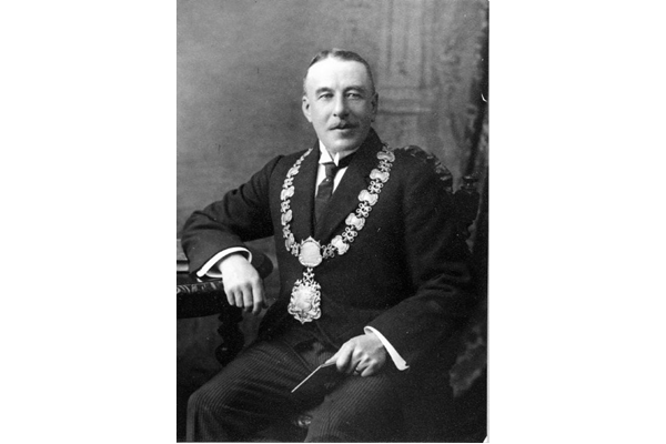 John M. Adam (d 1946), Provost of Gourock 1916-1923 - Bromide print on paper - R27335.12 - ©McLean Museum and Art Gallery, Greenock