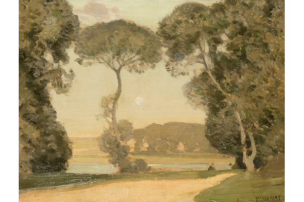 A Pastoral by Alfred East (1844-1913) - Oil on canvas - 60 x 75 cm - 1977.788 - © McLean Museum and Art Gallery, Greenock