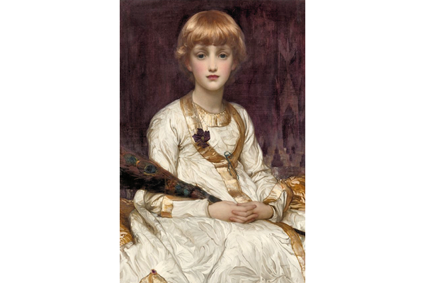 Yasmeenah by Lord Frederic Leighton (1830-1896) - Oil on canvas - c 1880 - 78.3 x 57 cm - 1977.936 - © McLean Museum and Art Gallery, Greenock 