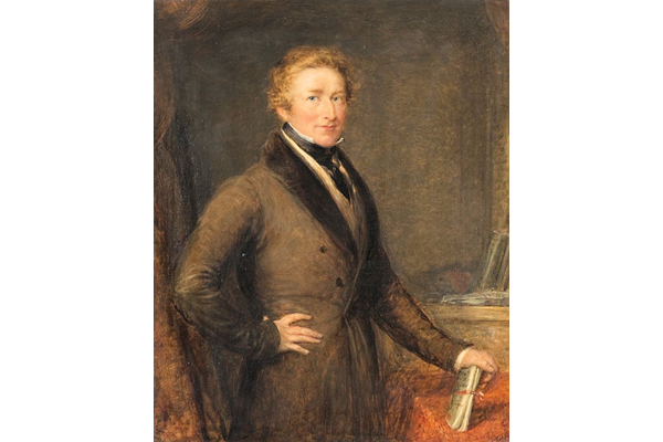 Sir Robert Peel, 2nd Bt (1788-1850), Prime Minister by John Linnell (1792-1882) - Oil on canvas - 73.5 x 60.3 cm - 1977.943 - © McLean Museum and Art Gallery, Greenock