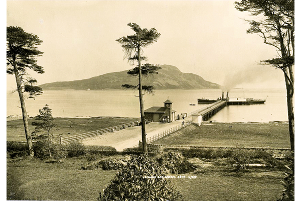 Lamlash Bay, Arran by George Washington Wilson (1823-1893) - Bromide print on paper - P24 - © McLean Museum and Art Gallery, Greenock