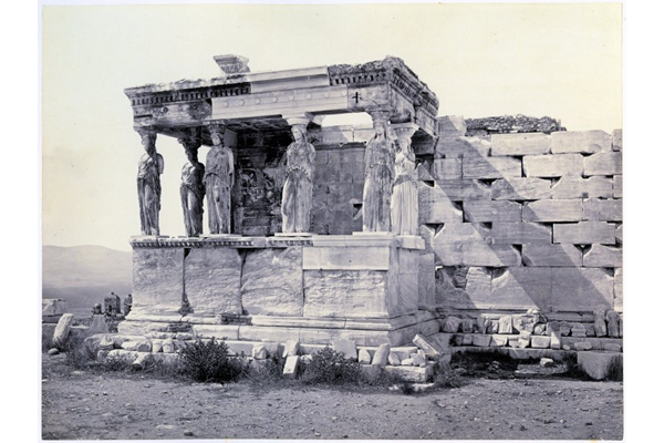 The Erechteum, Athens by Francis Frith (1822-1898) - Albumen print on paper - 15.2 x 20.8 cm - 1860 - 2017.139.2 - © McLean Museum and Art Gallery, Greenock