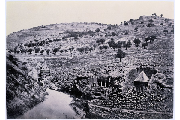 The Valley of Jehosaphat, Jerusalem by Francis Frith (1822-1898) - Albumen print on paper - 16 x 22.5 cm - 2017.140.6 - © McLean Museum and Art Gallery, Greenock