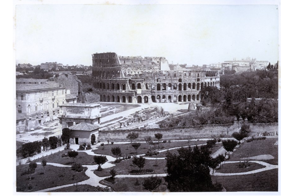 The Colosseum, Rome by Francis Frith (1822-1898) - Albumen print on paper - 17.2 x 23.7 cm - c. 1860 - 2017.138.5 - © McLean Museum and Art Gallery, Greenock