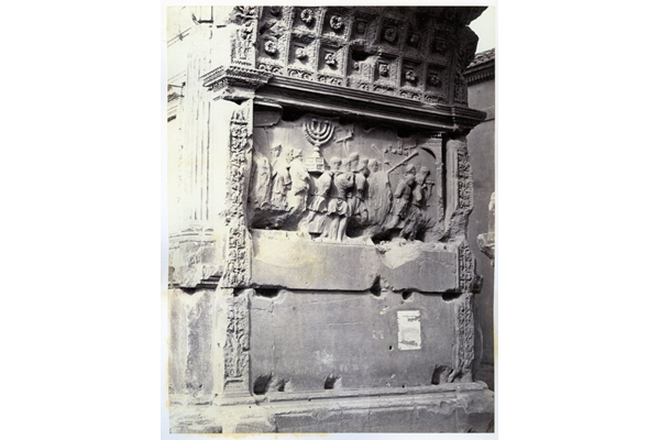 Interior of the Arch of Titus, Rome by Francis Frith (1822-1898) - Albumen print on paper - 23.2 x 17.8 cm - c. 1860 - 2017.138.11 - © McLean Museum and Art Gallery, Greenock