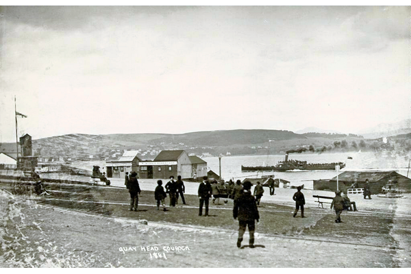 Old Quay Head, Gourock in 1881. - P2904 - © McLean Museum and Art Gallery, Greenock