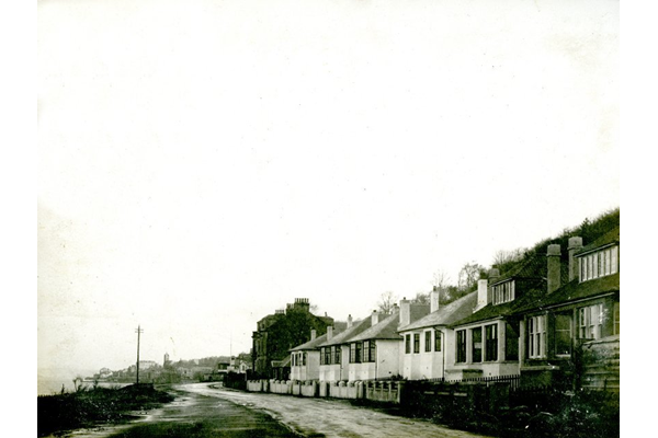 Cloch Road, Ashton looking East in the 1920s. - Photograph on paper - 2009.98.34 - © McLean Museum and Art Gallery, Greenock