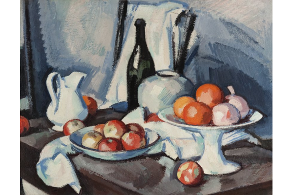 Still Life by Samuel John Peploe (1871-1935) - Oil on canvas - 64 x 76.5 cm - 1917-1918 - ©McLean Museum and Art Gallery, Greenock.