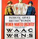 Patriotic Service for British Women - W.A.A.C. / W.R.N.S. - 1996.100.17 ©McLean Museum and Art Gallery, Greenock.