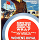 First World War propaganda poster 'Women! The Royal Air Force Needs Your Help', published by the Women's Royal Air Force in 1918. - 1996.100.44 ©McLean Museum and Art Gallery, Greenock. 