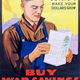 '$5 for $4 - Make Your Dollars Grow - Buy War Savings Stamps' - Poster issued by the National War-Savings Committee (Canada) - 1996.100.254 - © McLean Museum and Art Gallery, Greenock