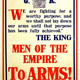 'We are Fighting for a Worthy Purpose' - poster published by the Parliamentary Recruiting Committee in 1914. - 1996.100.340 - © McLean Museum and Art Gallery, Greenock.