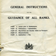 'General Instructions for the Guidance of All Ranks' -  poster issued by the New Zealand Expeditionary Force in 1914. - 1998.98.15 - © McLean Museum and Art Gallery, Greenock.