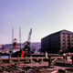 East India Harbour, Greenock 1966 by Eugene Jean Méhat - Copyright McLean Museum and Art Gallery