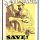 First World War propaganda poster 'Salvage. Save! What you can - Where you can' - 1996.100.130 - © McLean Museum and Art Gallery, Greenock