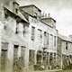 This view shows the east side of Taylor's Close with the Phoenix Works. It was probably taken around 1877 - Bromide print on paper - P4209 - © McLean Museum and Art Gallery, Greenock