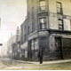 This view of the area was taken just prior to demolition. As one of the notices on the buildings states: 'The Town Improvement Bill - These premises coming down'. - Bromide print on paper - P4218 - © McLean Museum and Art Gallery, Greenock