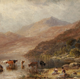 Loch Tay and Ben Lawers by John Fleming (1792-1845) - Oil on canvas - 12.5 x 17.5 cm - 1832 - 1977.809 ©McLean Museum and Art Gallery, Greenock. 