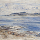 The Blue Calm - Arran Hills from Ardcarrach - Oil on canvas - 122.2 x 159.4 cm - 1901 - 1977.991  ©McLean Museum and Art Gallery, Greenock.