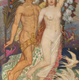 Fand and Manannan by John Duncan (1865-1945) - Oil on canvas - 152.7 x 101.8 cm - 1977.784 ©McLean Museum and Art Gallery, Greenock.