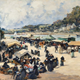 Marché à Chateaulin by Fernand-Marie-Eugéne Legout-Gérard (1856-1924) - Oil on canvas - 22.5 x 27 cm - 1977.935 ©McLean Museum and Art Gallery, Greenock.