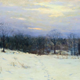 Winter by Charles Warren Eaton (1857-1937) - Oil on canvas - 40.5 x 55.5 cm - 1977.791 ©McLean Museum and Art Gallery, Greenock.