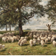 A Pastoral by Mark Fisher (1841-1923) - Oil on canvas - 50.6 x 76.7 cm - 1977.799 ©McLean Museum and Art Gallery, Greenock.