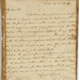 In this letter John Galt makes various enquiries about Virginia, including: 'What is the price of the state land? What is the general price and payment of land? What is the reason that there are fewer Negroes in the western section than in the other two.' The letter is dated 14 May 1831. - 1997.54 ©McLean Museum and Art Gallery, Greenock.