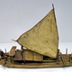 19th century full boat model of a Brazilian fishing raft from Pernambuco, probably made locally in Brazil. - 1987.201 © McLean Museum and Art Gallery, Greenock.