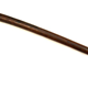 An early 19th century wooden war club from Fiji. The club is in dark wood with plain shaft and curved head in the form of a Pandanus fruit terminating in a point. The scholar of Fijian culture Fergus Clunie has said: "…the totokia was intended to "peck" holes in skulls." It "…delivered a deadly blow in an abrupt but vicious stab, not requiring the wide swinging arc demanded by the others".  - 1981.610 © McLean Museum and Art Gallery, Greenock.