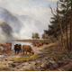 Rising Mists, Loch Eck by Louis Bosworth Hurt (1856-1929) - Oil on canvas - 76.8 x 127.8 cm  - 1977.903 - © McLean Museum and Art Gallery, Greenock