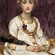 Yasmeenah by Lord Frederic Leighton (1830-1896) - Oil on canvas - c 1880 - 78.3 x 57 cm - 1977.936 - © McLean Museum and Art Gallery, Greenock 